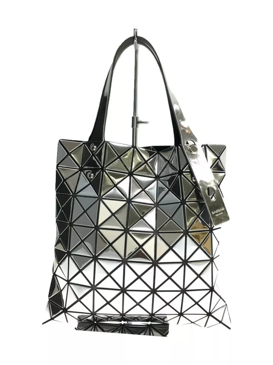 BAO BAO ISSEY MIYAKE PLATINUM / tote bag / silver / BB03-AG122 #13