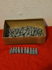 Vintage 1" Lead Marching Band Soldiers Gray Over 2lbs