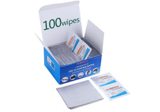 Screen Wipes Glasses Tablets Displays Phone Moistured Lens Wipe Laptop 100 Pack