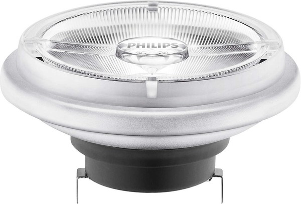Philips Niedervolt LED Spot AR111 MASTER 15W (75W) G53 927 24° DIM 