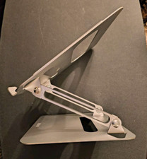 Soar Silver Ergonomic Adjustable 10"-17.3" Laptop Stand Brushed Aluminum NIB