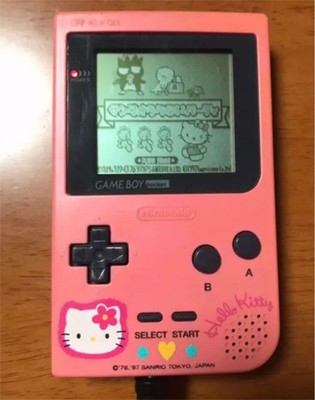 Nintendo Game Boy Pink Sanrio Hello Kitty Limited Gb Ebay