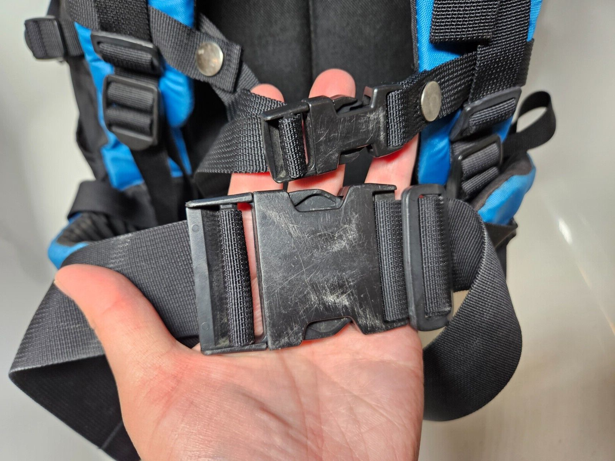Patagonia EPS QUAD 5'2\" USメイド極美品 Vintage Chouinard Equipment Patagonia Blue Hiking Backpack