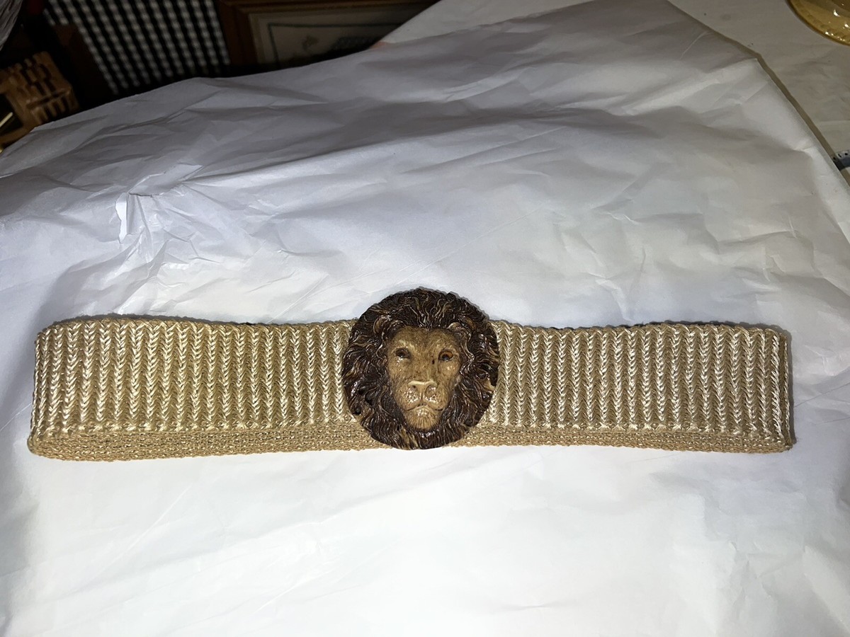 (2) VTG Beverly Hills Charmant Lion Head Belt Buckles 1980s MAXIMALIST STATEMENT Vintage CHARMANT Lion Head Belt Buckle - Etsy main image 4