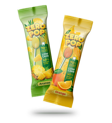 ZERO POP Mix zuckerfrei - Keine Chance für Karies - Low Carb -mit Ballaststoffen