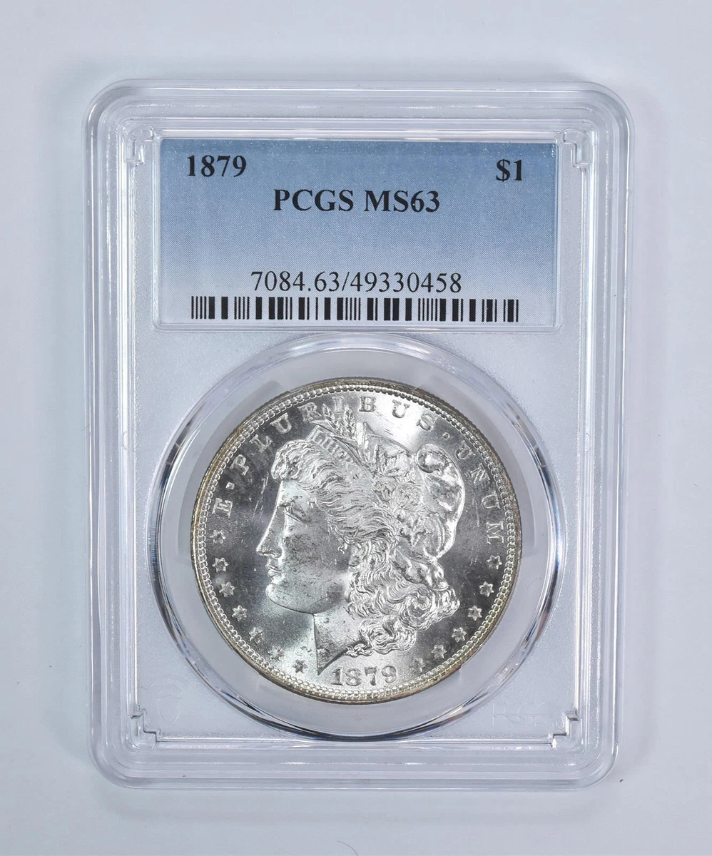 1879 Grade MS 63 Morgan US Dollars for sale | eBay