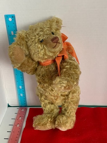 Steiff Teddy Bear 2009 Steiff Collector's Club arco arancione 420979 edizione limitata - Foto 7 di 9