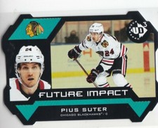 PIUS SUTER 2020-21 UPPER DECK EXTENDED UD3 DIE-CUT RC #068/100 #43 CHICAGO