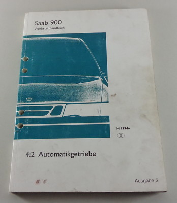 Workshop Manual Saab 900 Automatic Transmission Model Year From 1994
