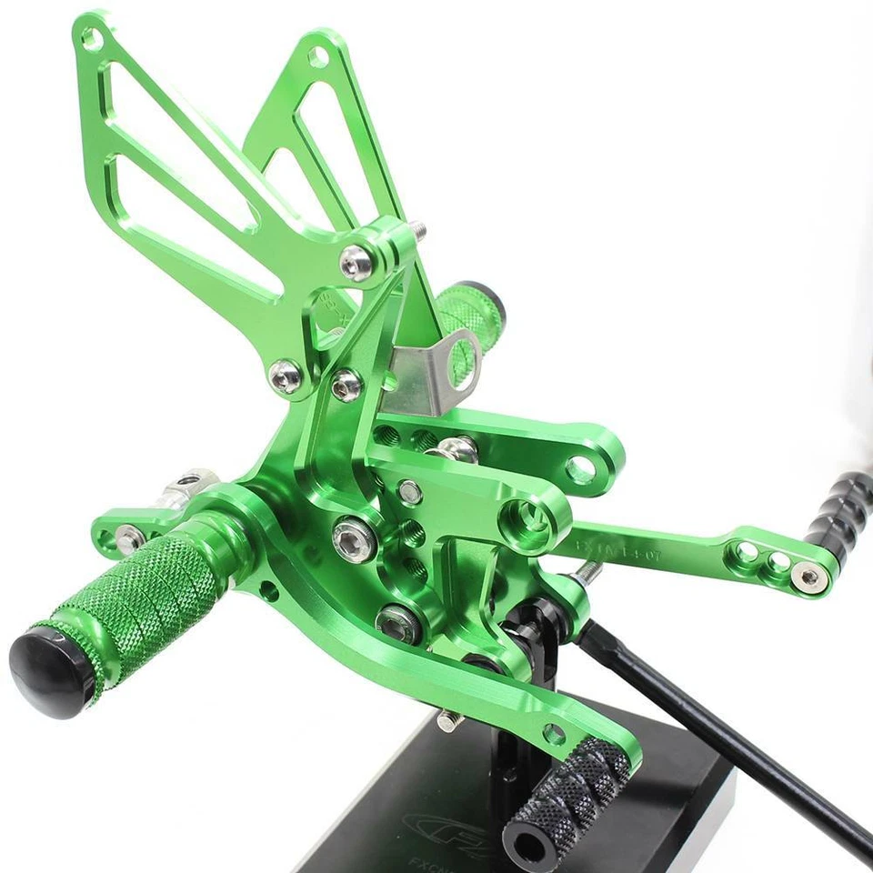 Juego trasero clavijas CNC para Suzuki SV1000/S 1998-2014 2013 2012 GSXR1000 00-04 FXCNC Foto 4 de 4