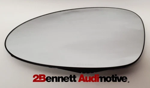 New Audi RS2 Left Mirror Glass 8A0857535 2Bennett Audimotive