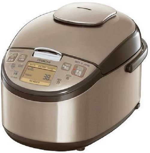 海外仕様 HITACHI圧力スチームジャー 5.5合炊きRZ-KG10Y N HITACHI RZ-KG10Y N Overseas Rice Cooker Gold 5 Cups AC220-230V EMS