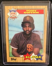 1987 Topps #599 Tony Gwynn Padres All Star NM-MT HOF FREE SHIPPING!! (read desc)