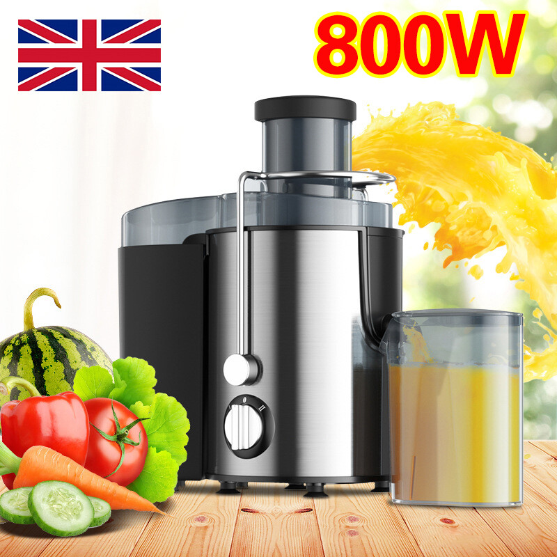 800W Juicer Machine Whole Fruit Vegetable Juice Extractor Free ice cube