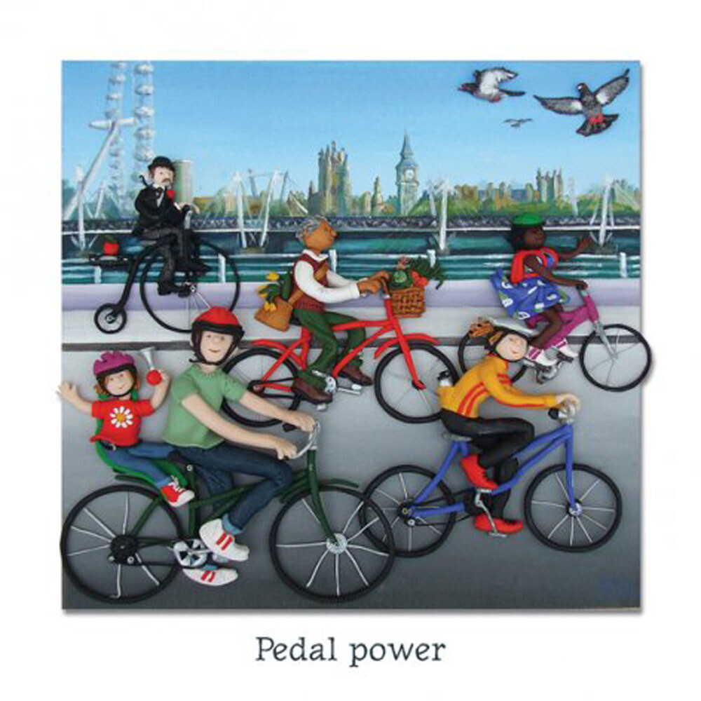 Cycling Happy Birthday Blank Occasion Cyclists Greeting Card