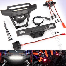 Traxxas HOSS LED light set front, rear bumpers LED lights & power supply TRA9095