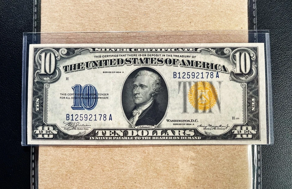 Fr. 2309 1934A $10 North Africa "WWII Emergency" - AU - Image 2 of 3