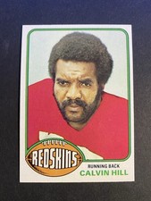 1976 Topps Football Calvin Hill Washington Redskins Card #131