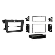Metra 99-7520B Single/Double-DIN Car Stereo Black Dash Kit - Compatible Fits for