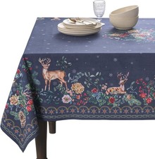 Table Cloth Rectangle Table 100 Cotton 60 x 108 Inches Fall Tablecloth Reusable