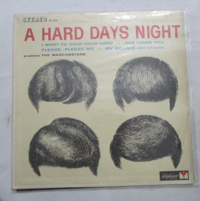 THE MANCHESTERS A HARD DAYS NIGHT VG+/EX++ VINYL LP L19