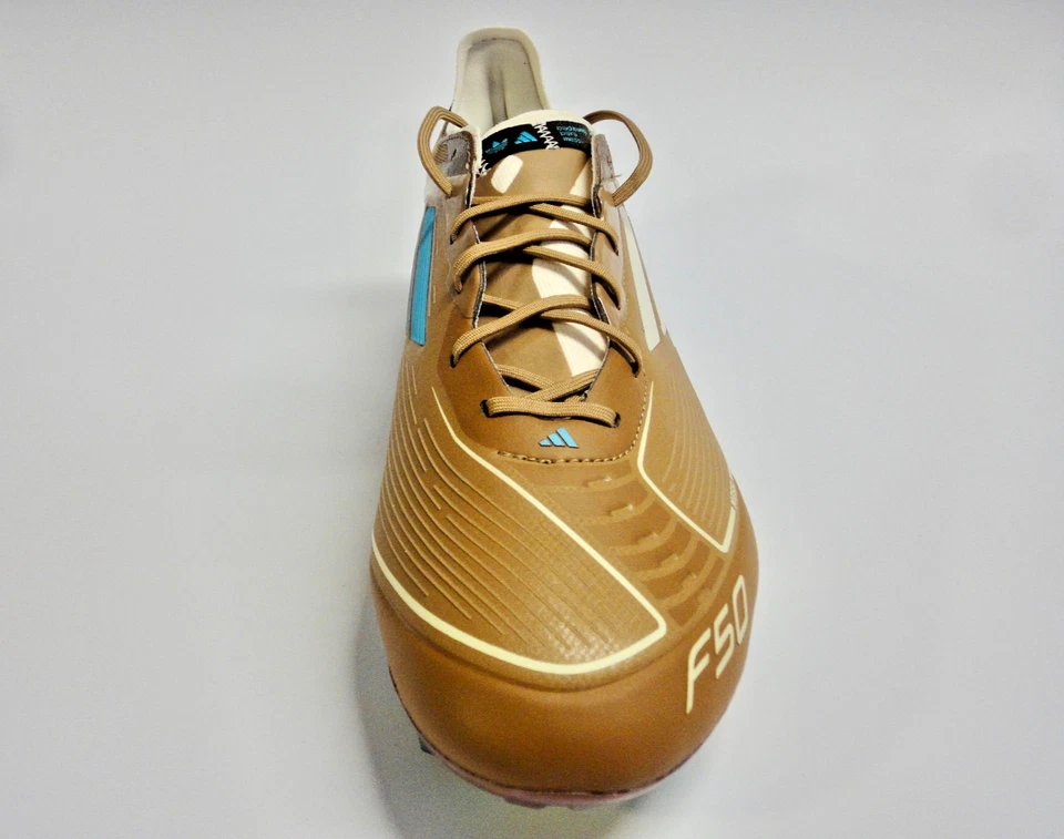 Adidas F50 Messi Elite FG Leo XB/Bad Bunny/Gr. 41- 45 1/3/braun/weiß/blau/IH7336 - Bild 3 von 4