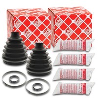 2X Febi Bilstein Faltenbalgsatz Achsmanschette Vw Touareg Transporter Audi