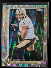 2025 Topps Chrome Taysom Hill #222 RayWave Refractor New Orleans Saints