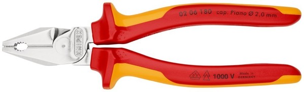 Knipex-Werk Kraft-Kombizange 02 06 180 Kombizangen Kraft-Kombizange-image