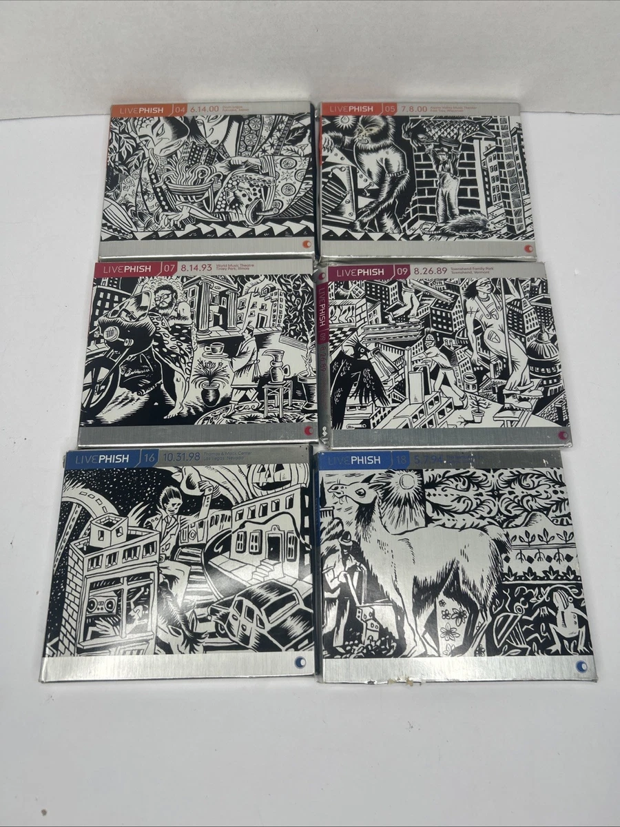 LivePhish CD 20タイトル コンプリート 収納ケース付き LivePhish CD 20タイトル コンプリート 収納ケース付き - メルカリ