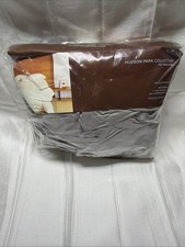 HUDSON PARK 100 EGYPTIAN COTTON FULL FITTED SHEET 600TC GRAY