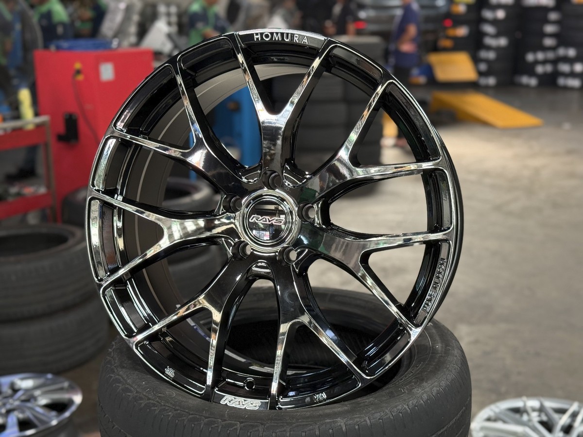 New 20x8.5 GENUINE RAYS Homura 2x7FT (4 Wheel) 5x120 fit Toyota 