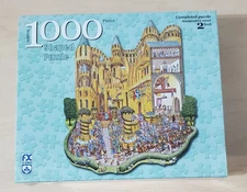 New Sealed FX Schmid Royal Festival Castle 1000 pc. Shaped Jigsaw Puzzle