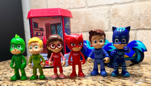 PJ Masks Disney Catboy Connor Gekko Greg Owlet Amaya figures VHTF | eBay
