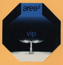 David Bowie 2002 Area One Concert Tour VIP Backstage Pass