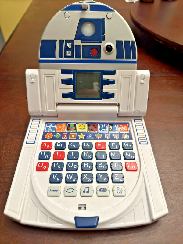Star Wars Model: vintage JL33 Educational Game R2D2 C3PO Talking Electronic Game