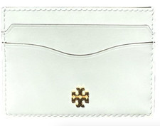 Tory Burch Emerson Patent Slim Card Case 139340 Optic White 137 One Size Credit