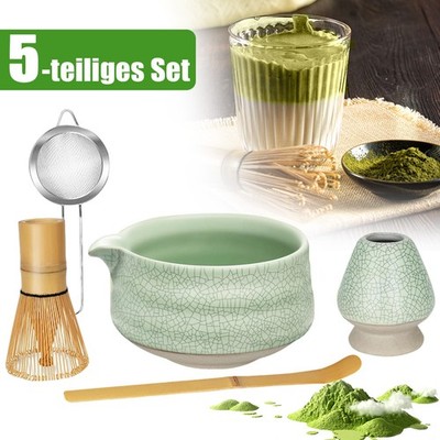 Matcha Besen Matcha Schale Matcha Set Matcha Kit 5tlg Mit Ausgießer Keramik