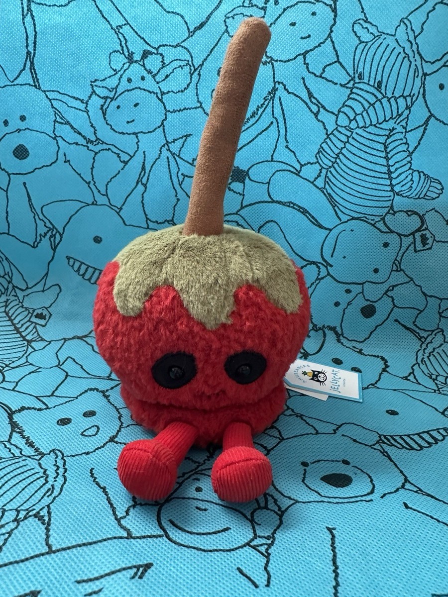 Jellycat Amuseables Toffee Apple Halloween 2025 BNWT & Dust Bag