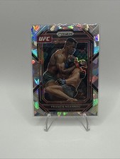 2023 Francis Ngannou Panini Prizm UFC #117 Ice Prizm MMA Anthony Joshua Boxing