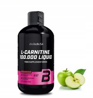 Biotech Usa L-Carnitin 100.000 Liquid 500 Ml Apfel