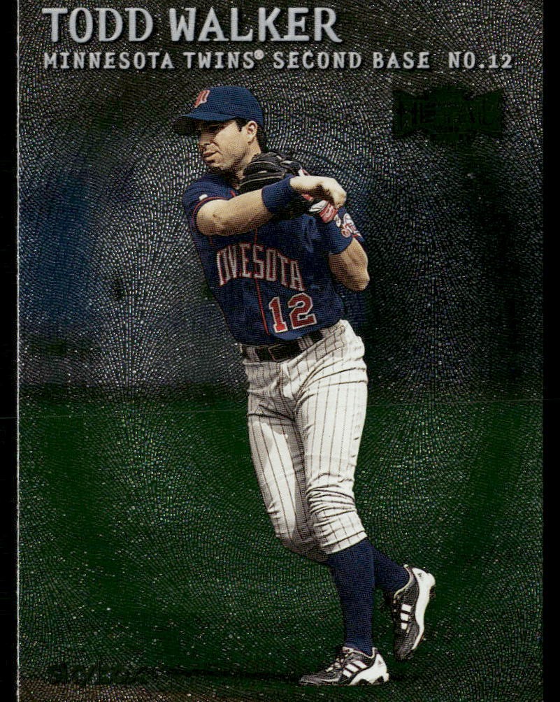 2000 Metal #118 Todd Walker Minnesota Twins Emerald