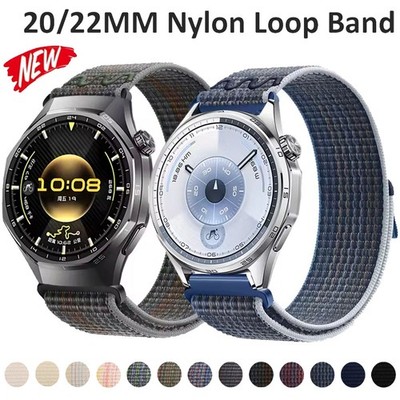 Für Samsung Galaxy Watch 7 6 5 4 3 Classic 2 Armband 20mm 22mm Nylon Ersatz Band