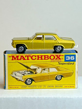 Matchbox Superfast No. 36 Opel Diplomat with Original Box, Nice