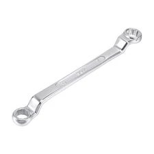 Metric 12 Point Offset Double Box End Wrench Chrome Plated Cr V 5.5mmx7mm