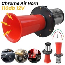 Car Or Van Air Horn Ahoooogah Retro 12v Classic Sound Dog Klaxon Boat Claxon