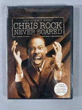 Chris Rock Never Scared DVD HBO Special 2004 sealed rated R Comedy New Old Stock