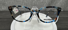 New True Religion T016 TOR Eyeglass Frames 52-20-140 Brown/Blue