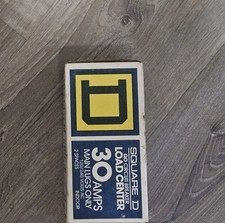 Square D QO2L30SCP 30A 120/240V 1-Phase Indoor Main Lug Load Center 80432 Box