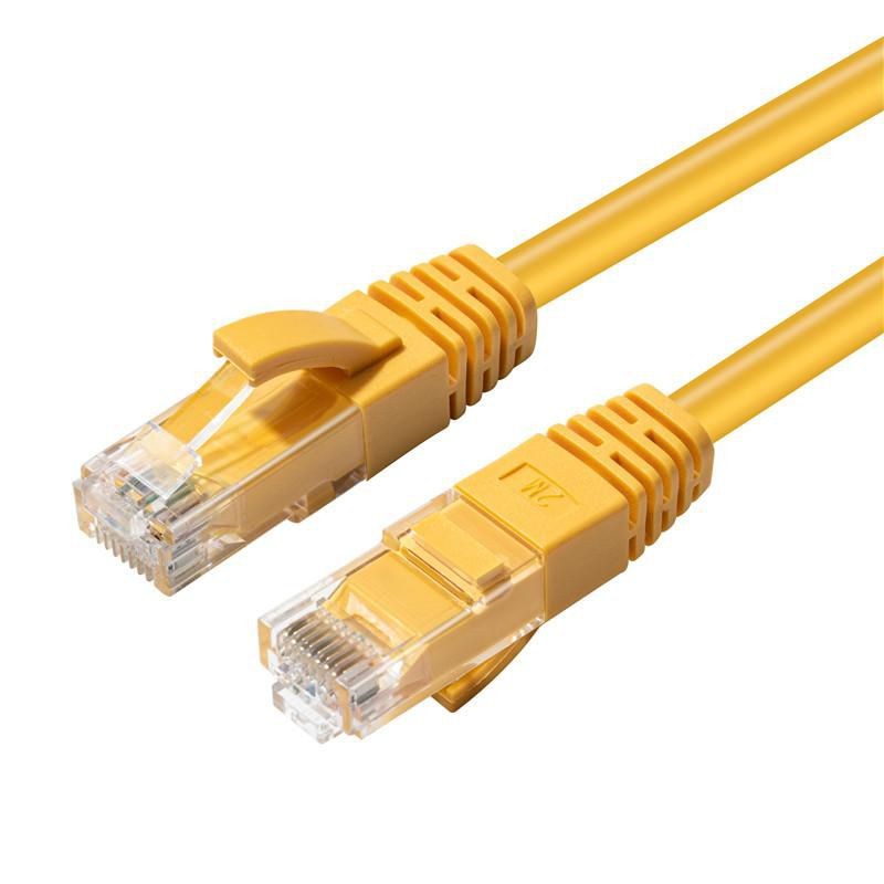 MicroConnect CAT6A UTP 0.5m Yellow LSZH Unshielded Network Cable
